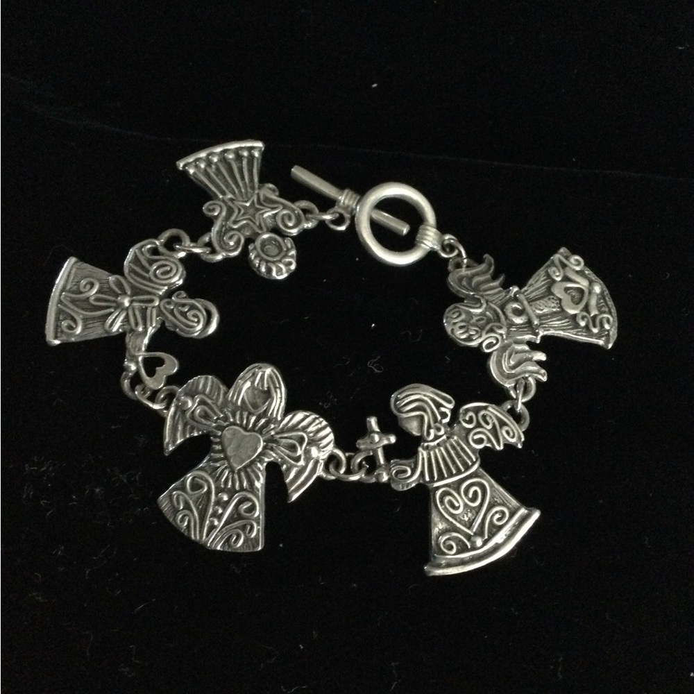 Marcie Pewter Bracelet